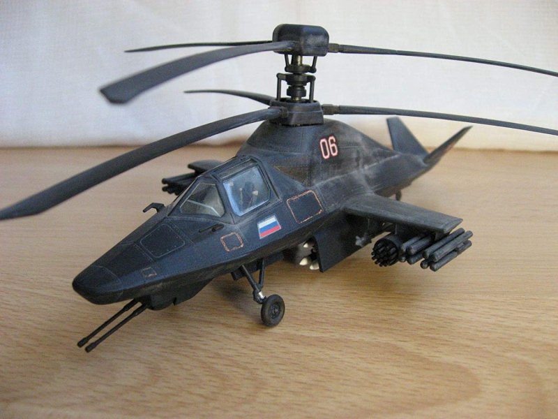 Вертолёт ка-58 чёрный призрак