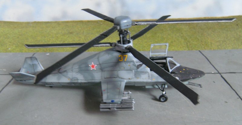 Вертолёт ка-58 чёрный призрак