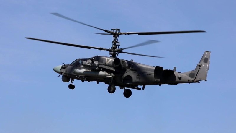 Вертолёт к-52 Аллигатор