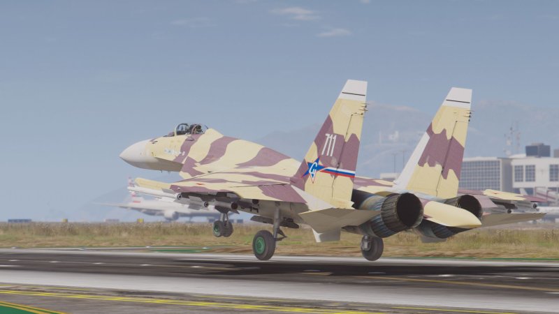 Су-37 борт 711