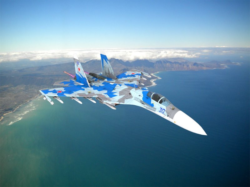 Истребитель - Штурмовик Су-37