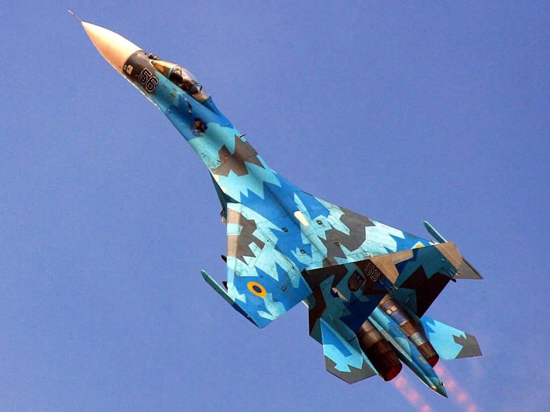 Су 27 голубой
