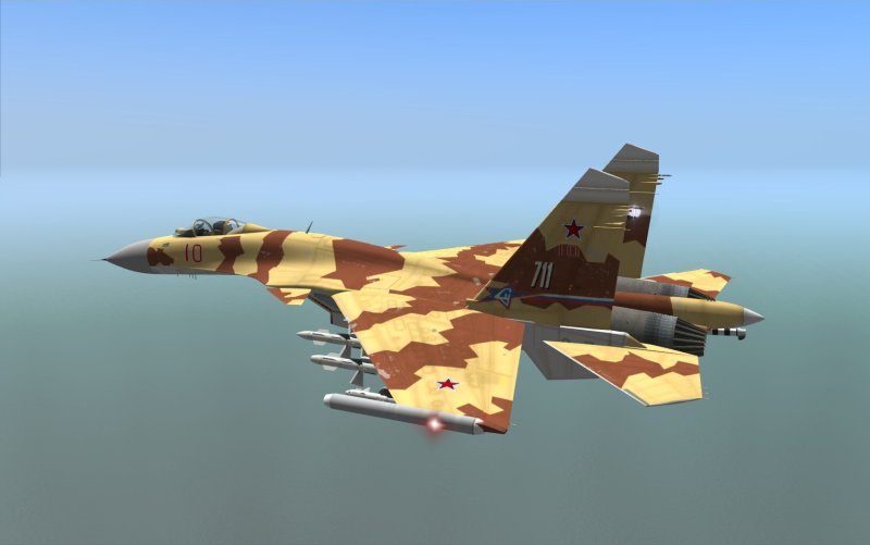 Су-37 борт 711