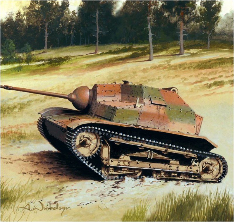 Польский танк ТКС 20