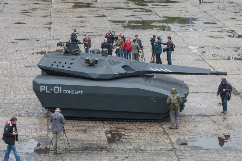 Польский танк pl-01 Concept
