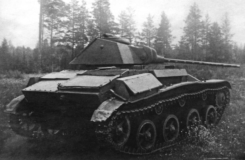 Т-60 лёгкий танк с 37мм пушкой