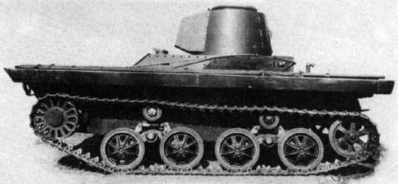 Легкий плавающий танк PZINZ.130