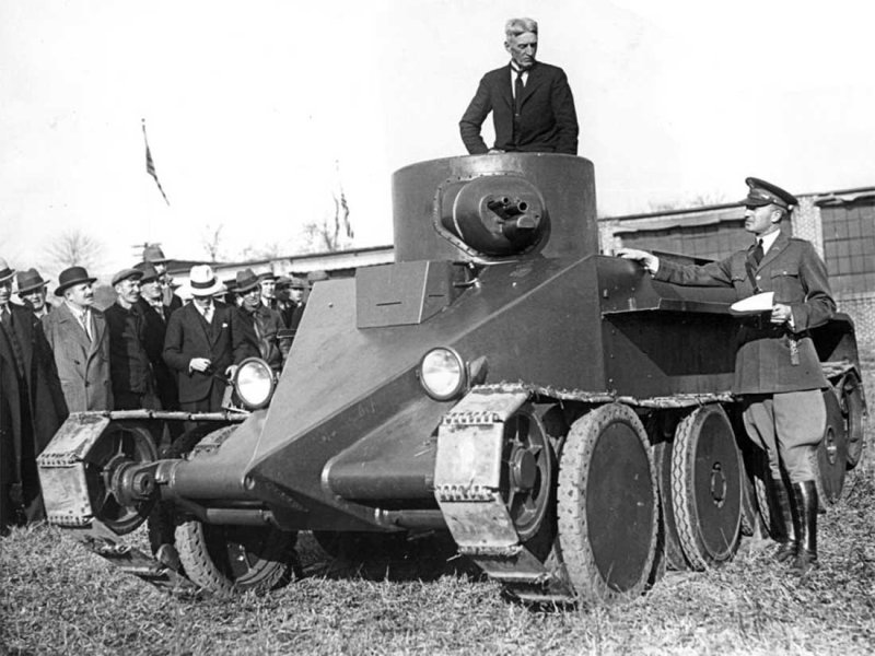 Джон Уолтер Кристи танк «м1931»