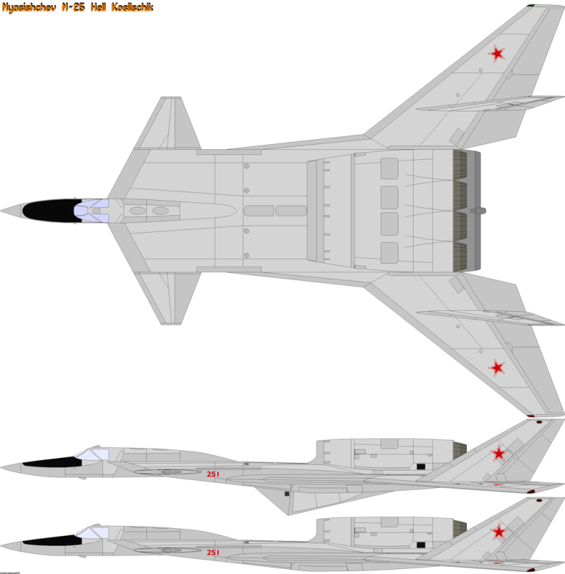 Самолеты Мясищева м-25