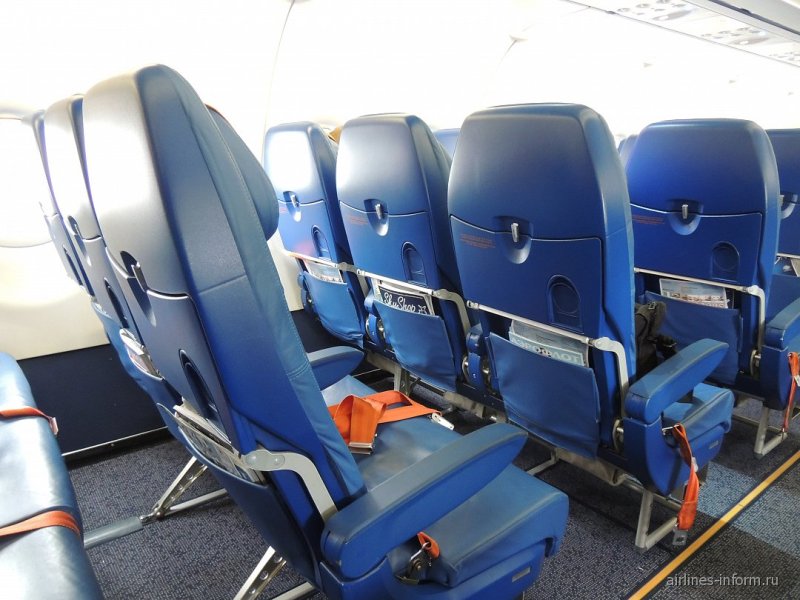 Airbus 320 Аэрофлот кресла