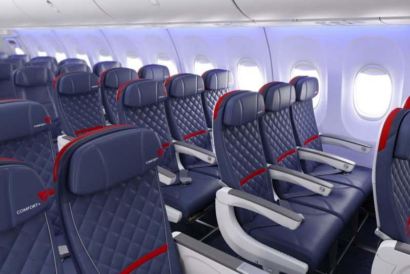 Delta Airlines салон первый класс