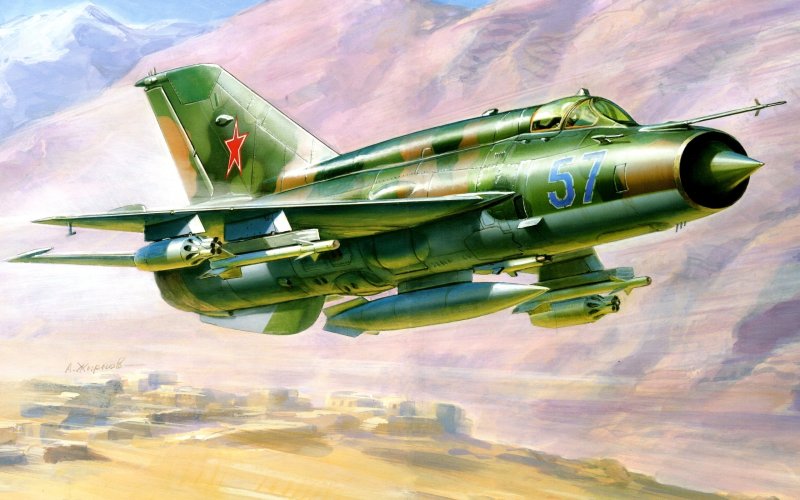 Миг-21 реактивный самолёт