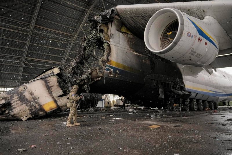 АН-225 Мрия уничтожен