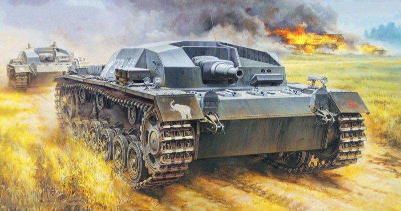 Штуг-3 САУ второй мировой войны