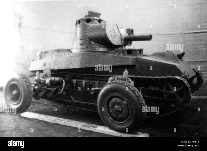 Колесно-гусеничный танк Landsverk l-30