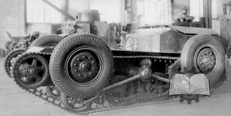 Колесно-гусеничный танк Landsverk l-30