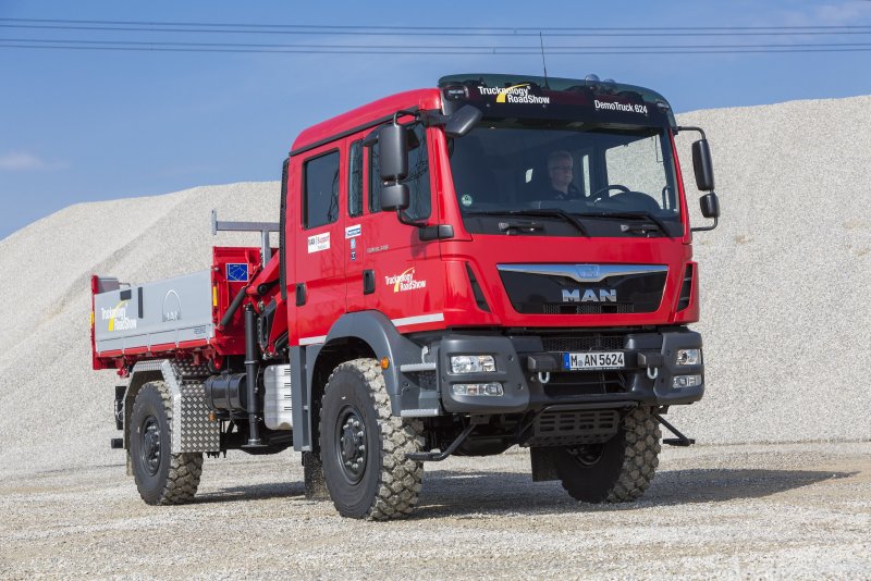 Man 4x4 тягач