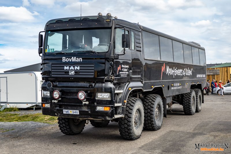 Man 8x8 самосвал