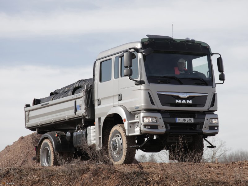 Man TGM 4x4 кабина
