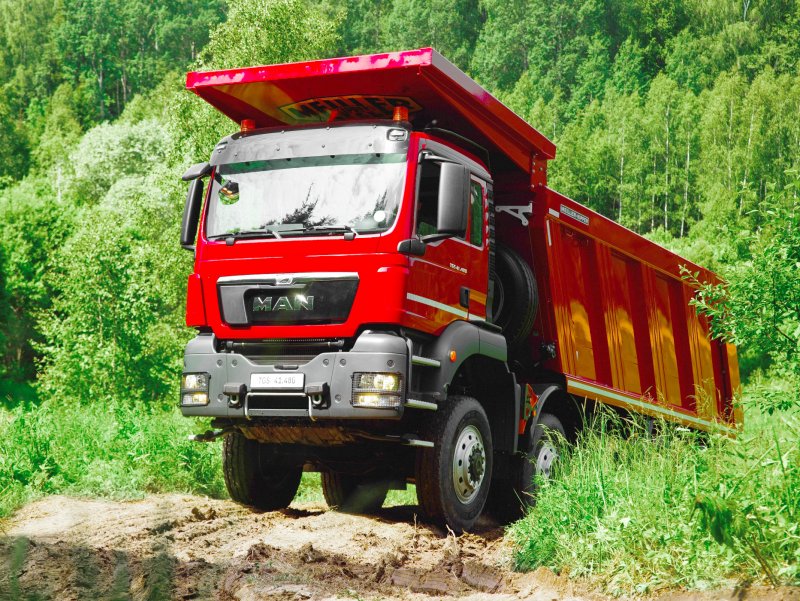 Ман ТГС 41 480 8х8 самосвал