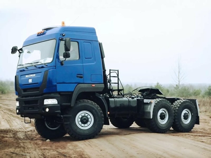 МАЗ 6 6 седельный тягач