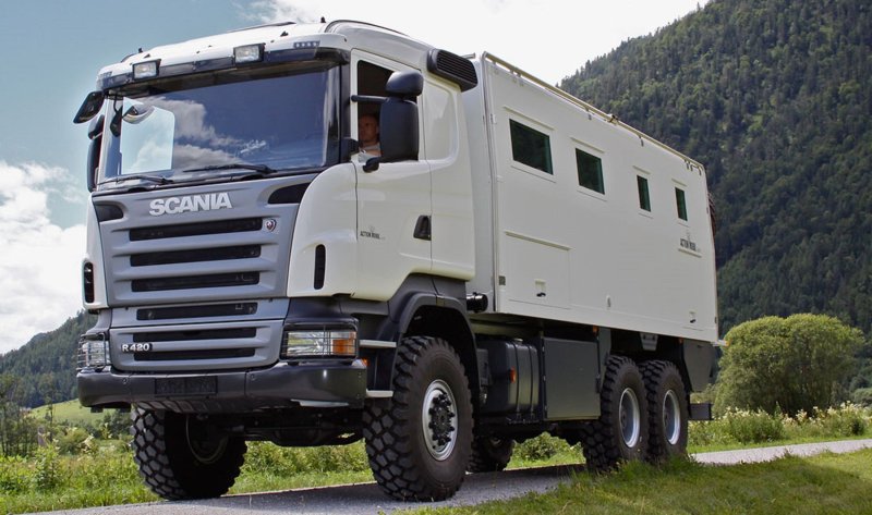 Скания 6х6 автодом