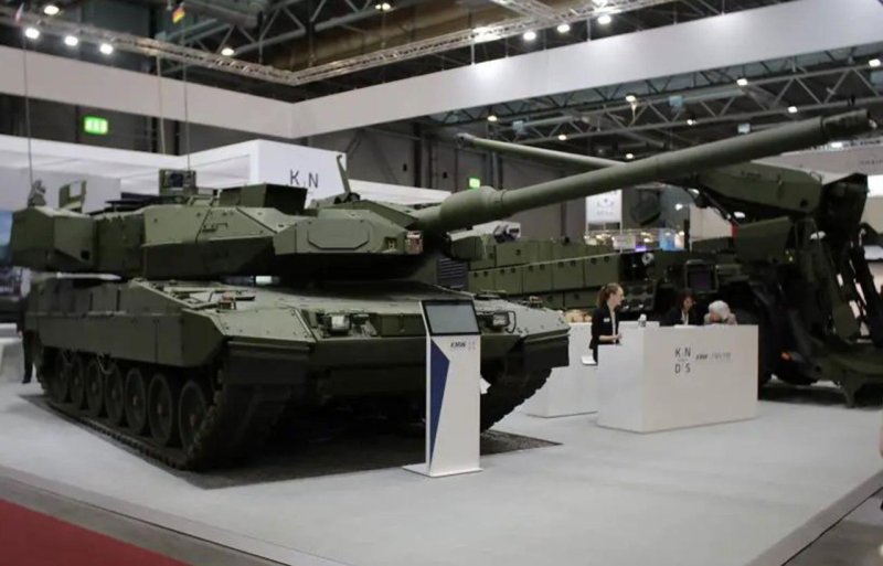 Демонстратор Leopard 2a8