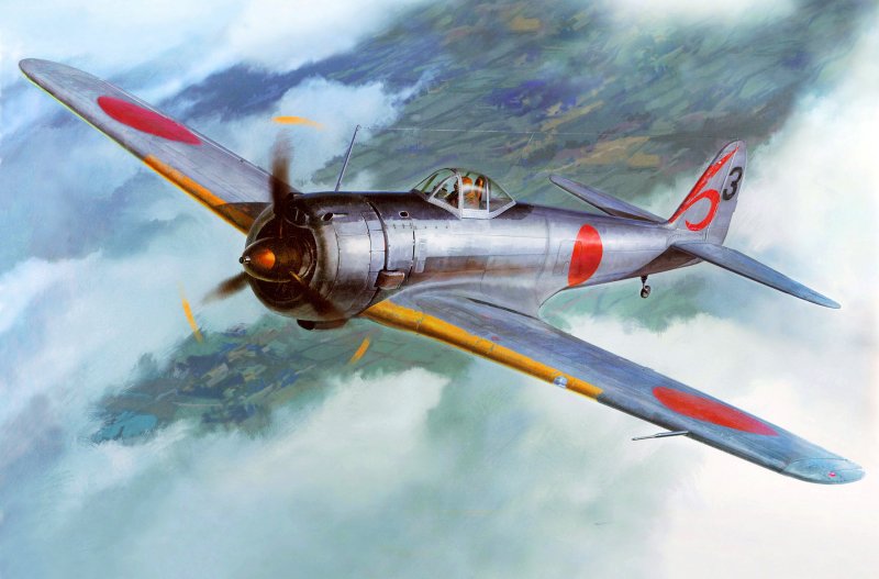 Ki-43 "Hayabusa" истребитель Nakajima
