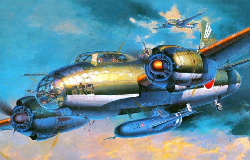 G4m бомбардировщик