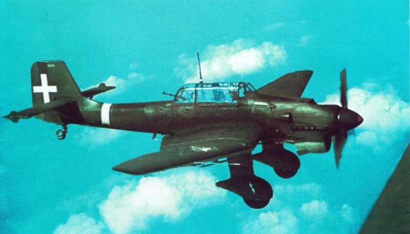 Самолет Junkers ju 87