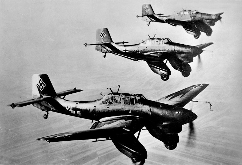 Самолет Junkers ju 87