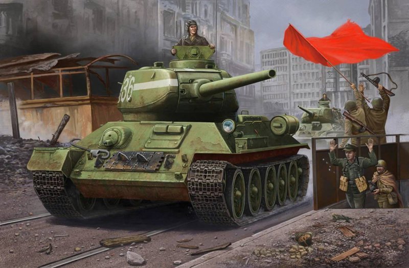 Т34-85 танк Победы