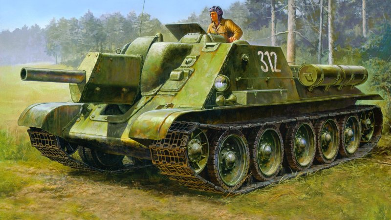 Су 122 танк СССР