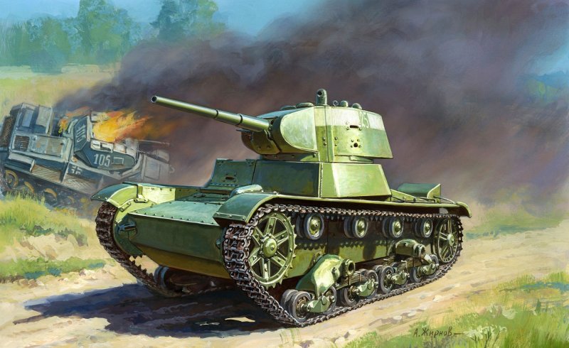 Советский лёгкий танк т 26 zvezda