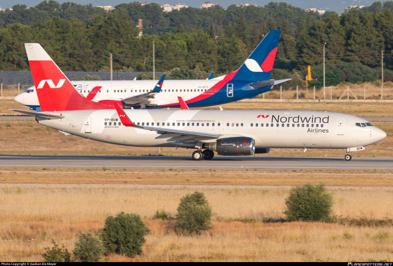 Боинг 737-800 Nordwind Airlines