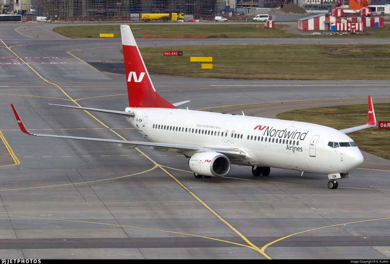 Боинг 737-800 Nordwind Airlines