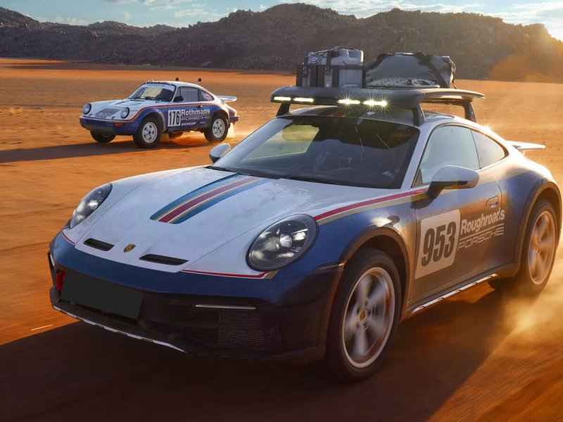 Porsche 911 ралли Дакар