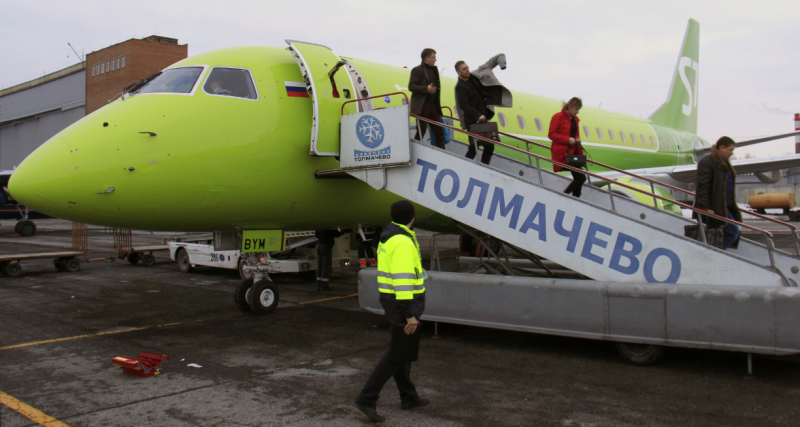 Братск Новосибирск самолет