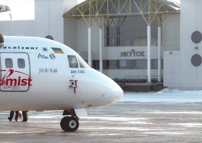 АН-140 В Якутске