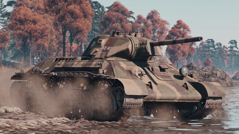 Т-34 СТЗ War Thunder