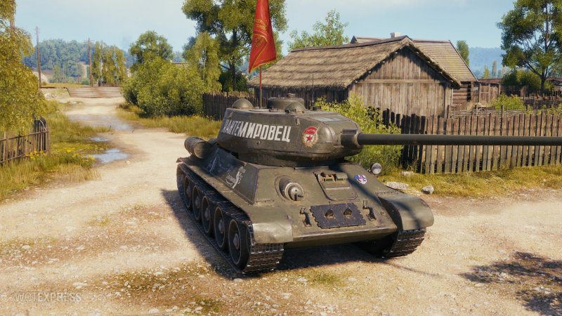 Танк т-34-85