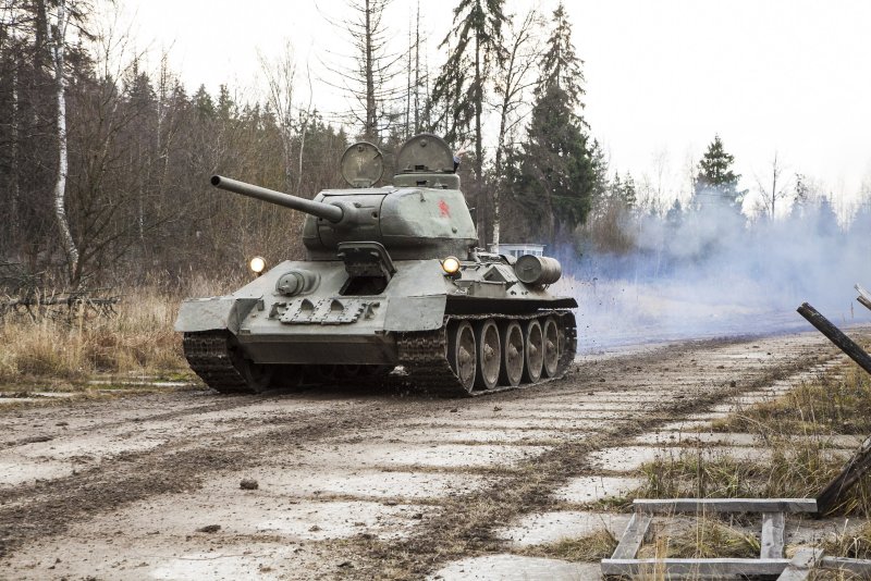 Русский танк т 34