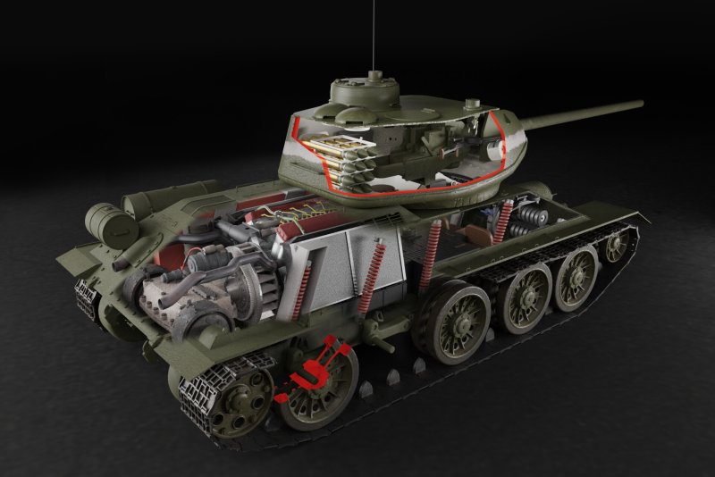 Т 34 85 модули