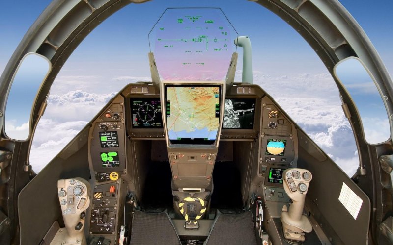 Dassault Rafale кабина пилота
