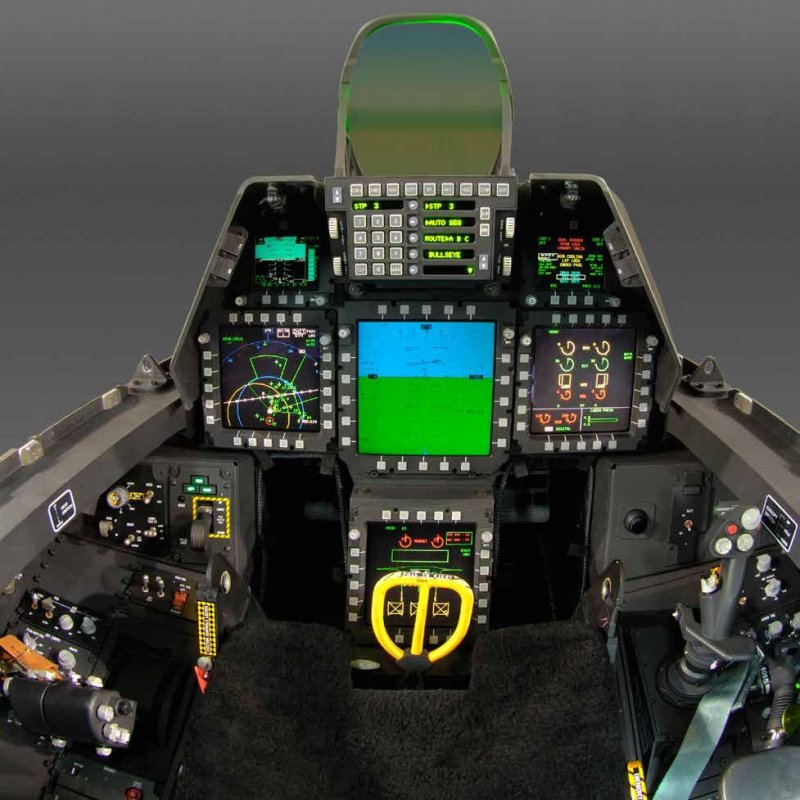 Кабина f-22