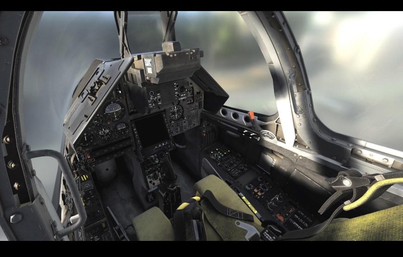 Mirage 2000c Cockpit