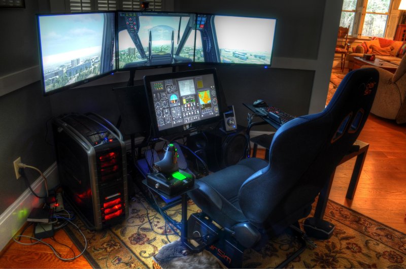 Cockpit сим кресло