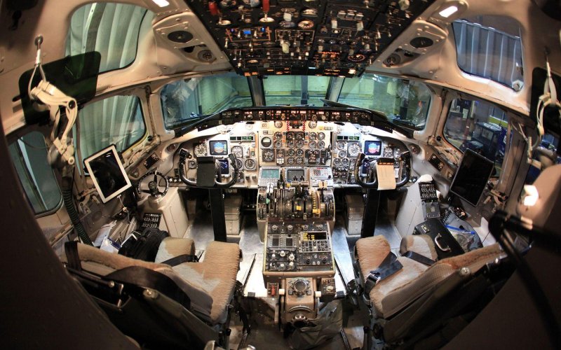 Боинг 787 кабина