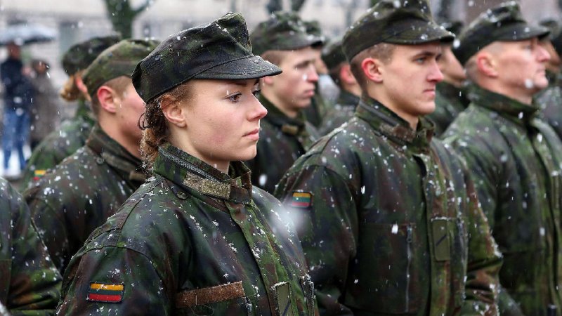 Солдат армии Литвы