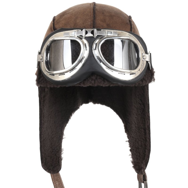 Aviator hat fur